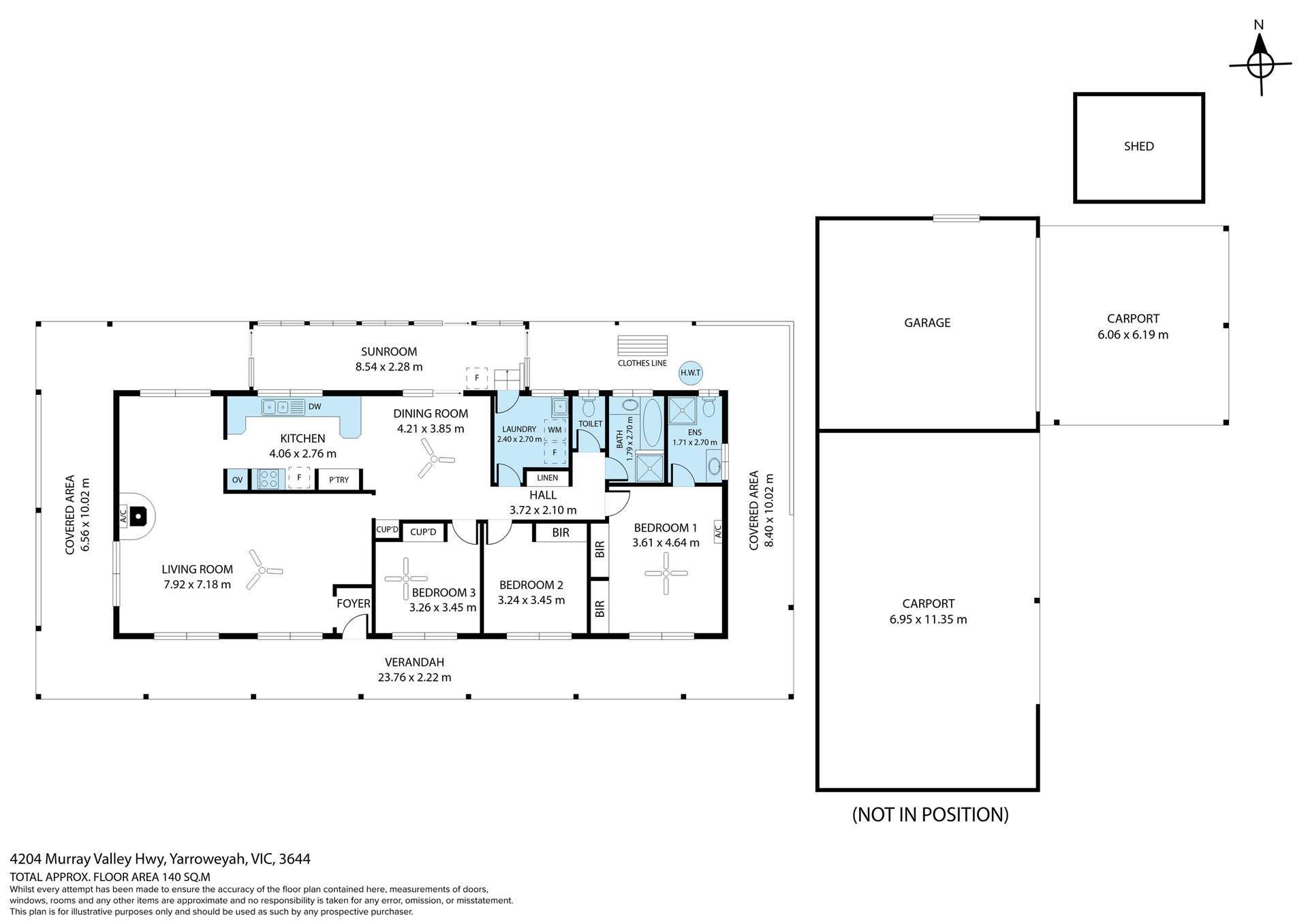 4204 Murray Valley Highway, Yarroweyah For Sale by Farmbuy.com - floorplan 1
