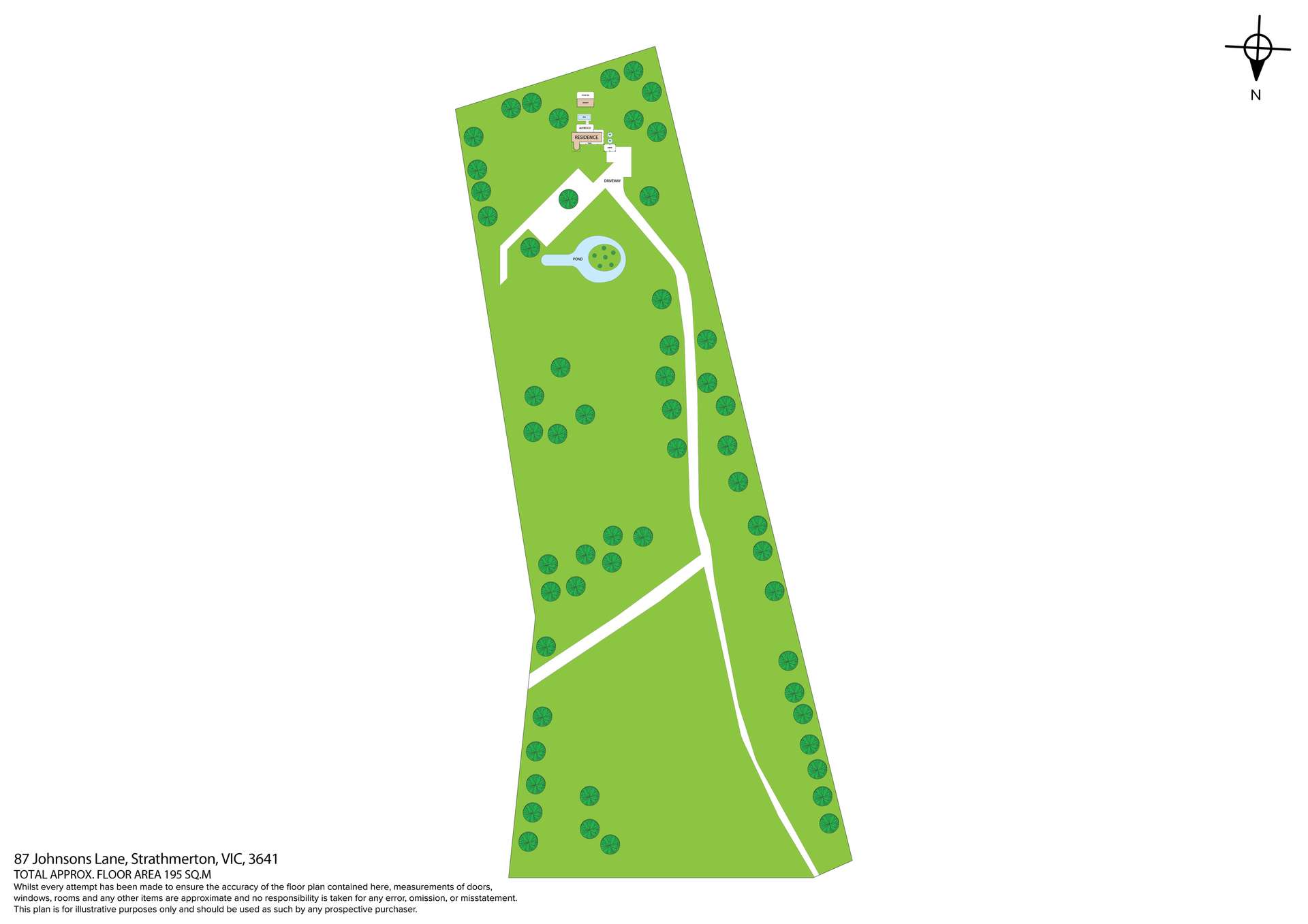 87 Johnsons Lane, Strathmerton For Sale by Farmbuy.com - floorplan 2