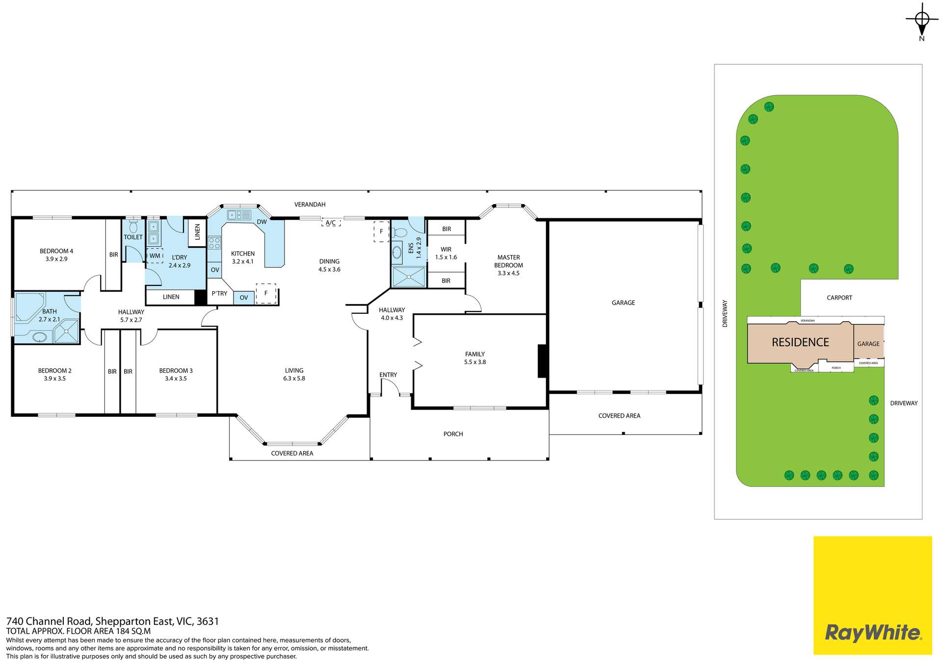 _ 740 Channel Road & 165 Hanlon Road, Shepparton East For Sale by Farmbuy.com - floorplan 1