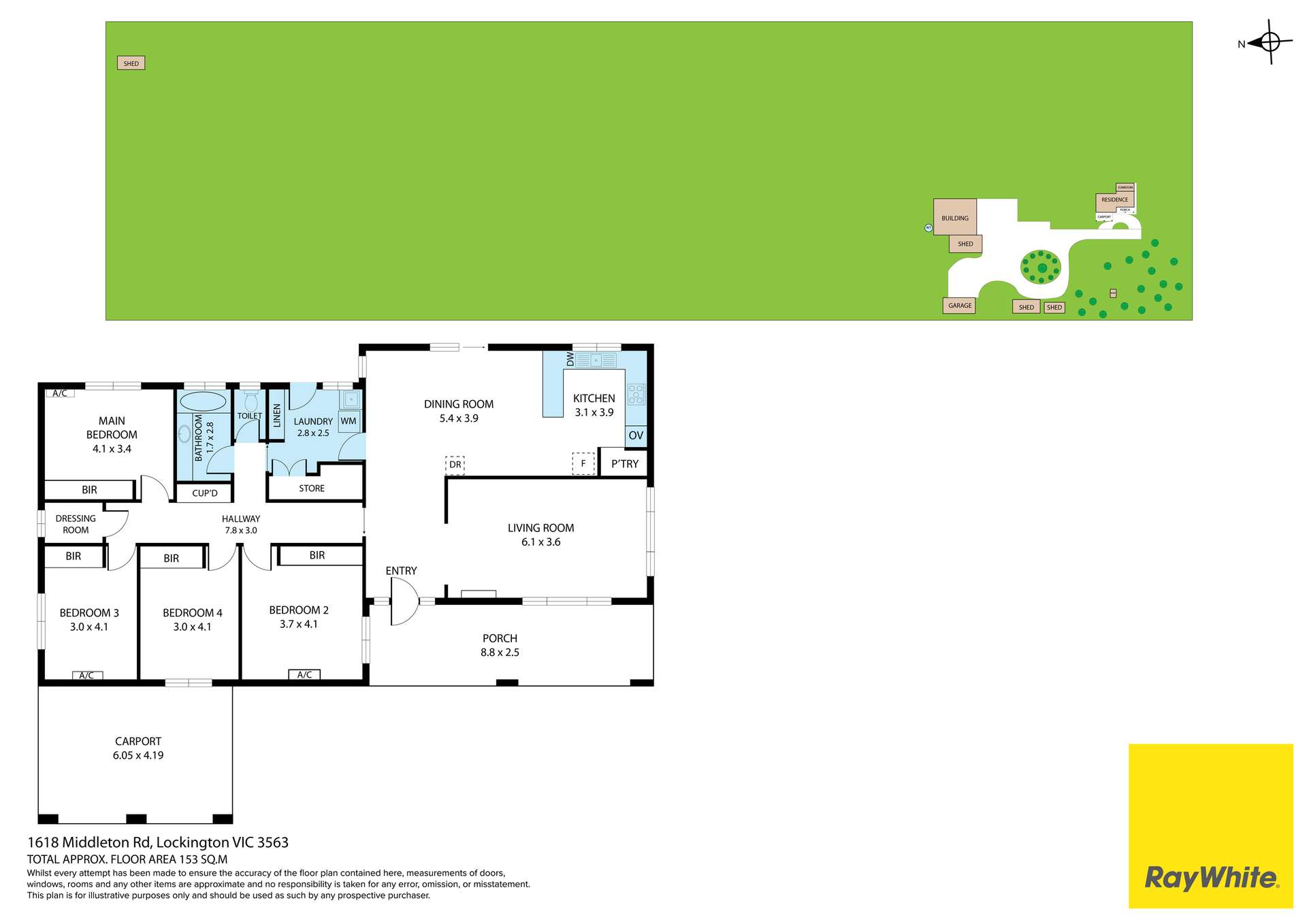 1618 Middleton Road, Lockington For Sale by Farmbuy.com - floorplan 1