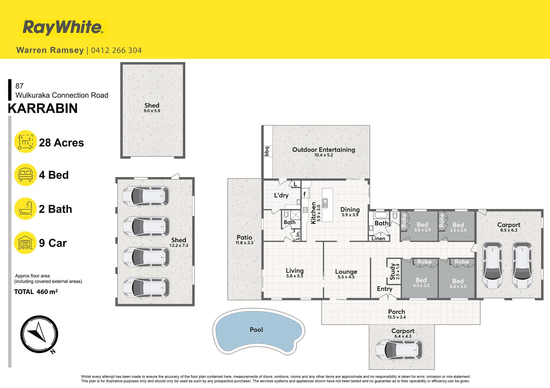 87 Wulkuraka Connection Road, Karrabin Auction by Farmbuy.com - floorplan 1