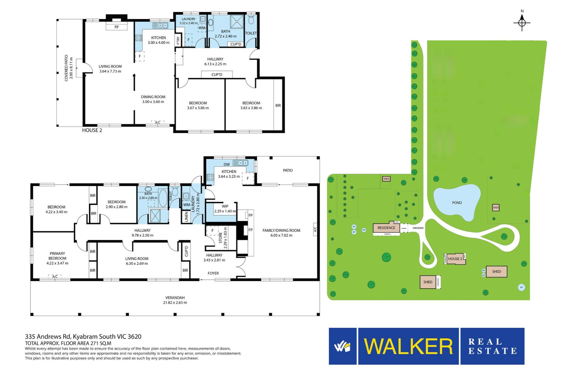 335 Andrews Road, Kyabram South For Sale by Farmbuy.com - floorplan 1