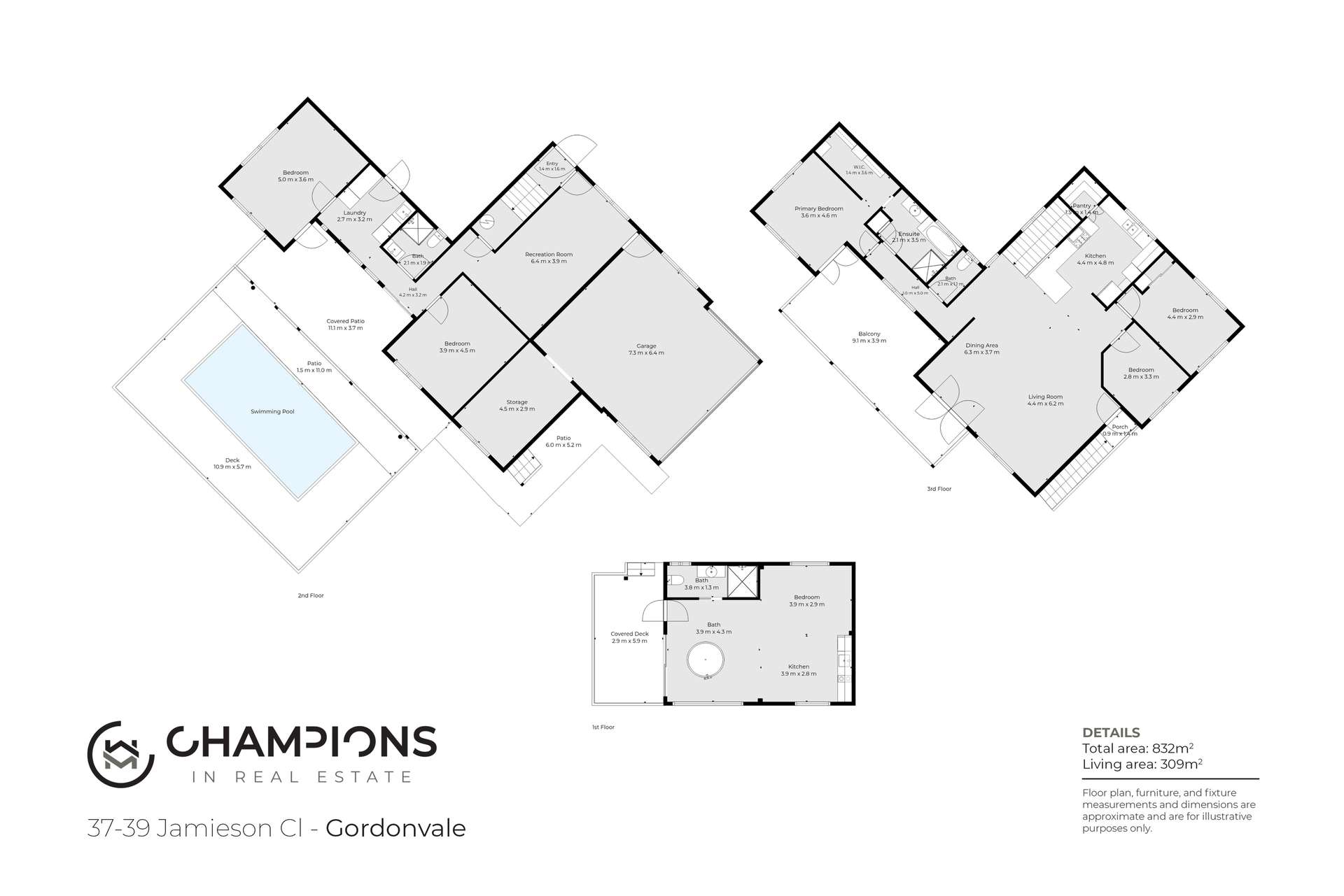 37-39 Jamieson Close, Gordonvale For Sale by Farmbuy.com - floorplan 1