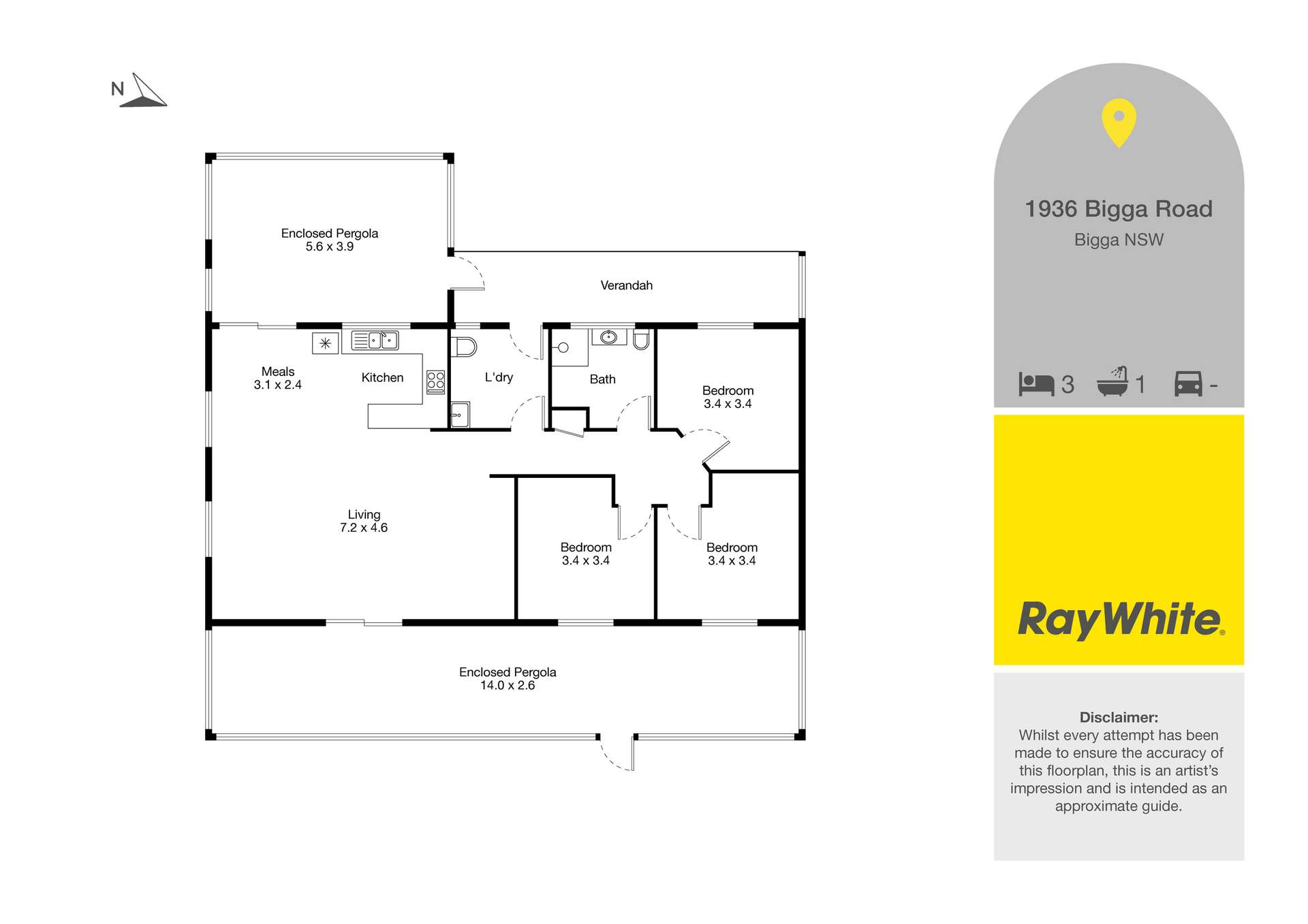 1936 Bigga Road Bigga Via, Crookwell For Sale by Farmbuy.com - floorplan 1