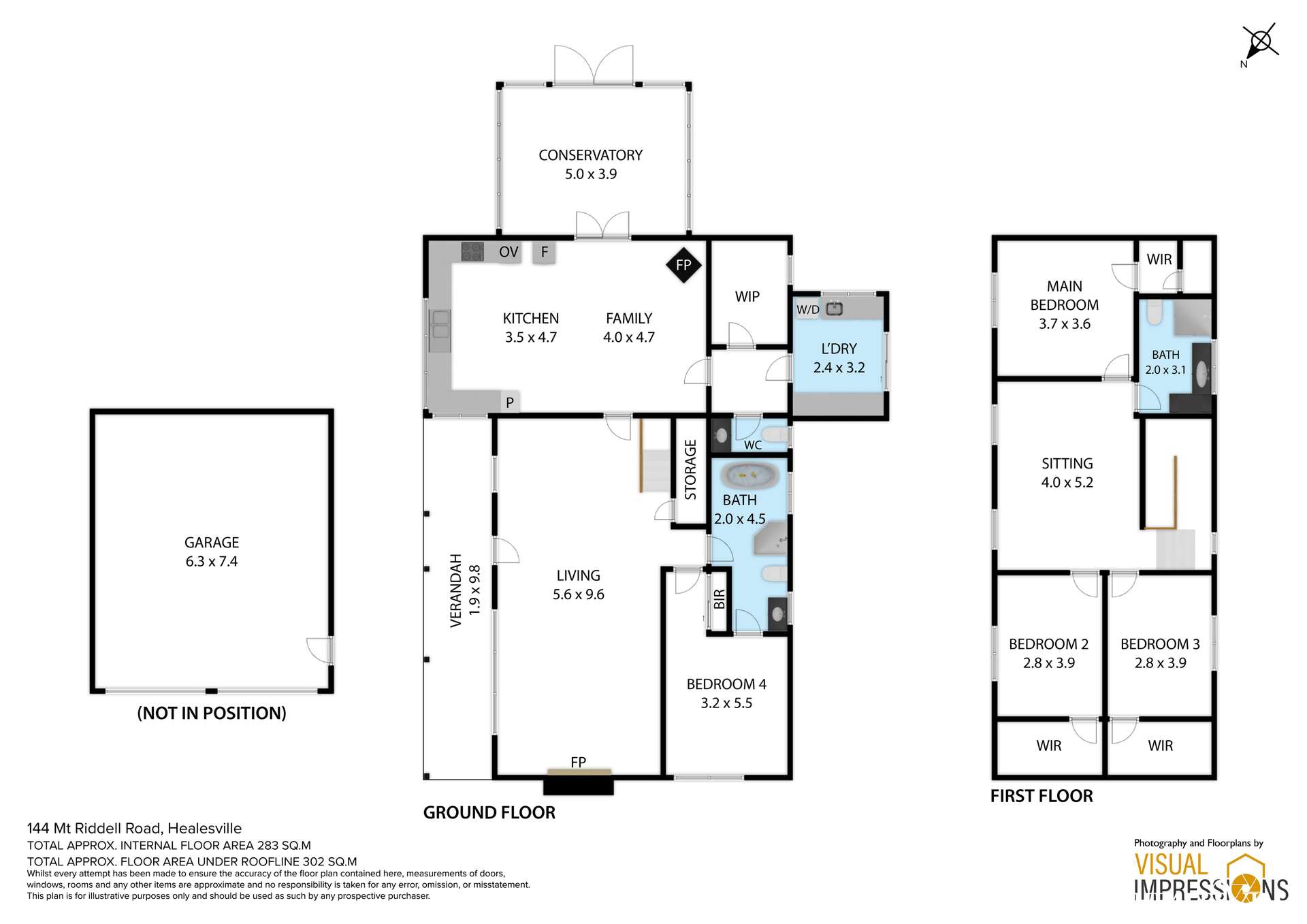 144 Mt Riddell Road, Healesville For Sale by Farmbuy.com - floorplan 1