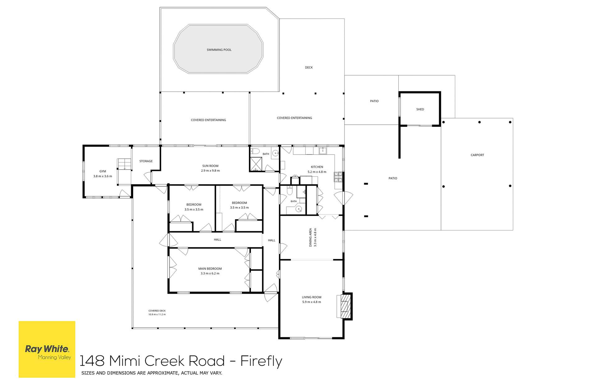 148 Mimi Creek Road, Firefly Auction by Farmbuy.com - floorplan 1