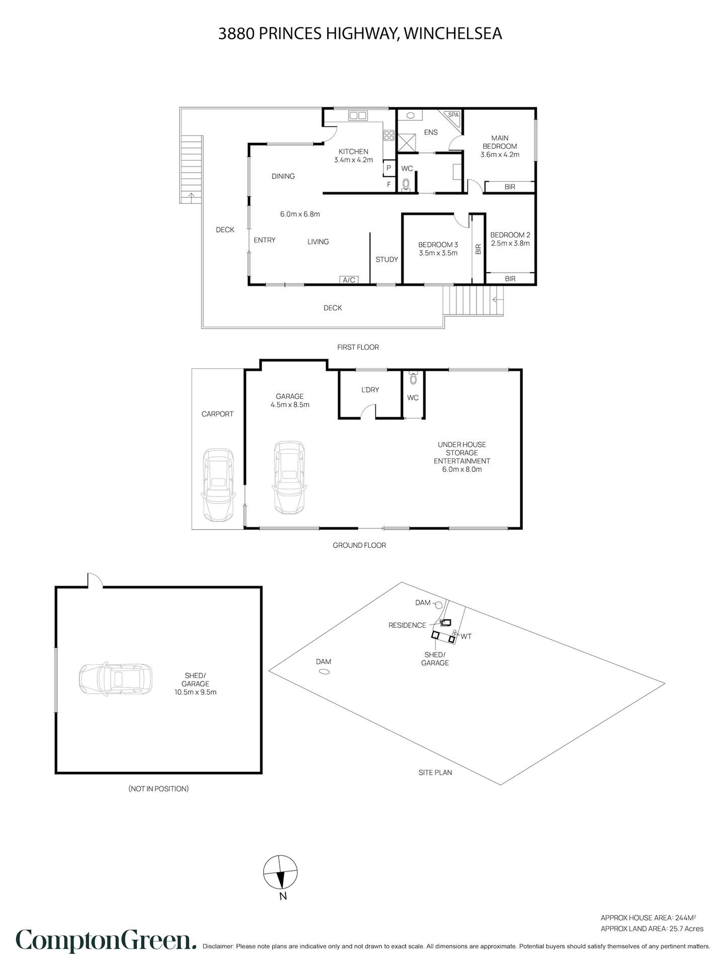 3880 Princes Highway, Winchelsea For Sale by Farmbuy.com - floorplan 1