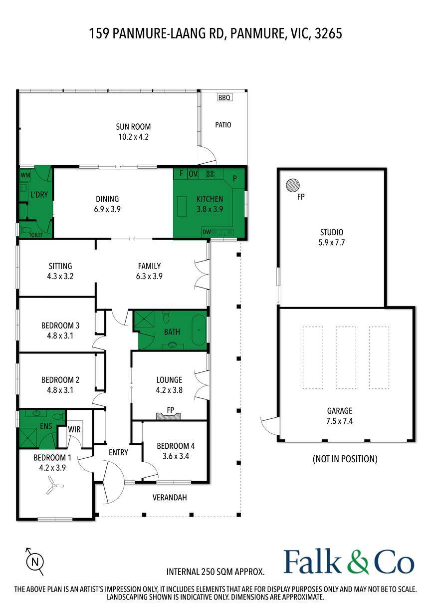 159 Panmure-Laang Road, Panmure For Sale by Farmbuy.com - floorplan 1