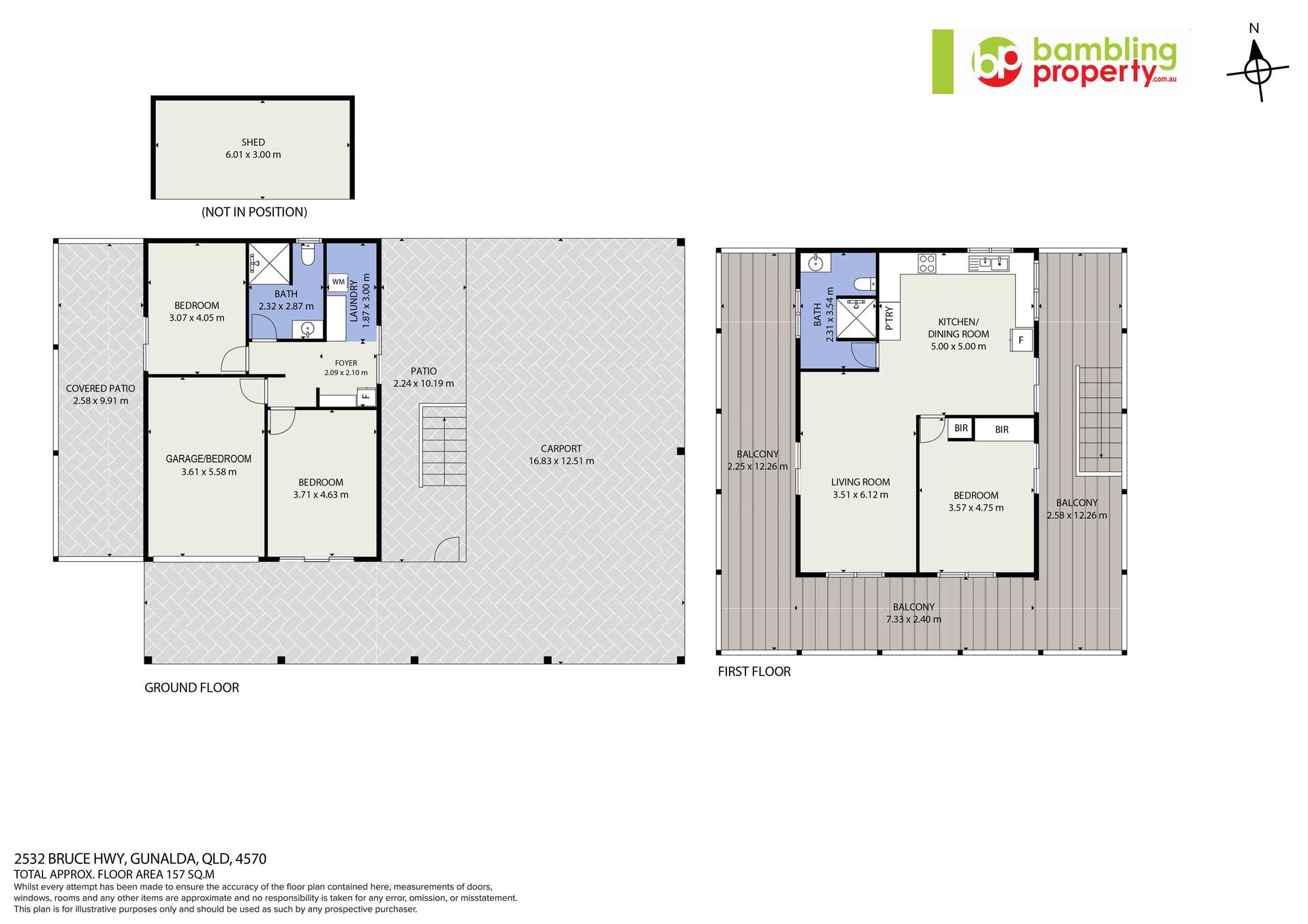 2532 Bruce Highway, Gunalda For Sale by Farmbuy.com - floorplan 1