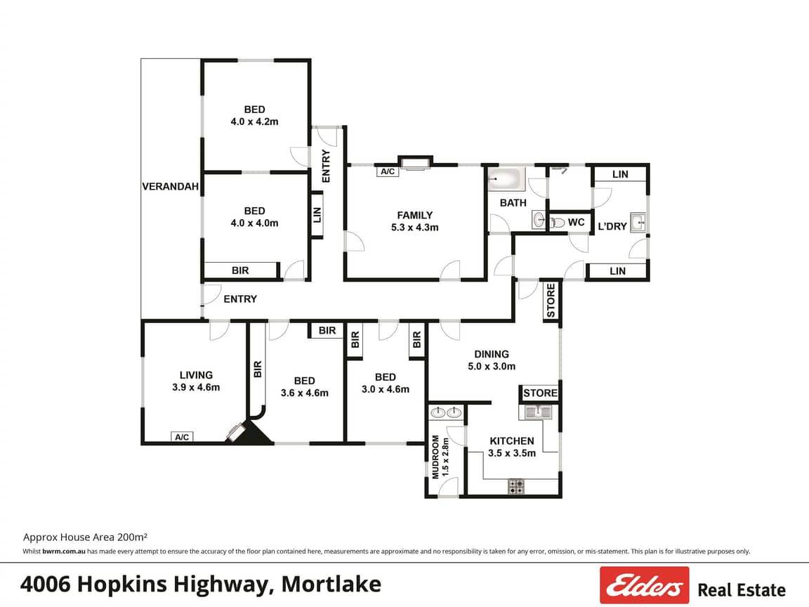 4006 Hopkins Highway, Mortlake For Sale by Farmbuy.com - floorplan 2