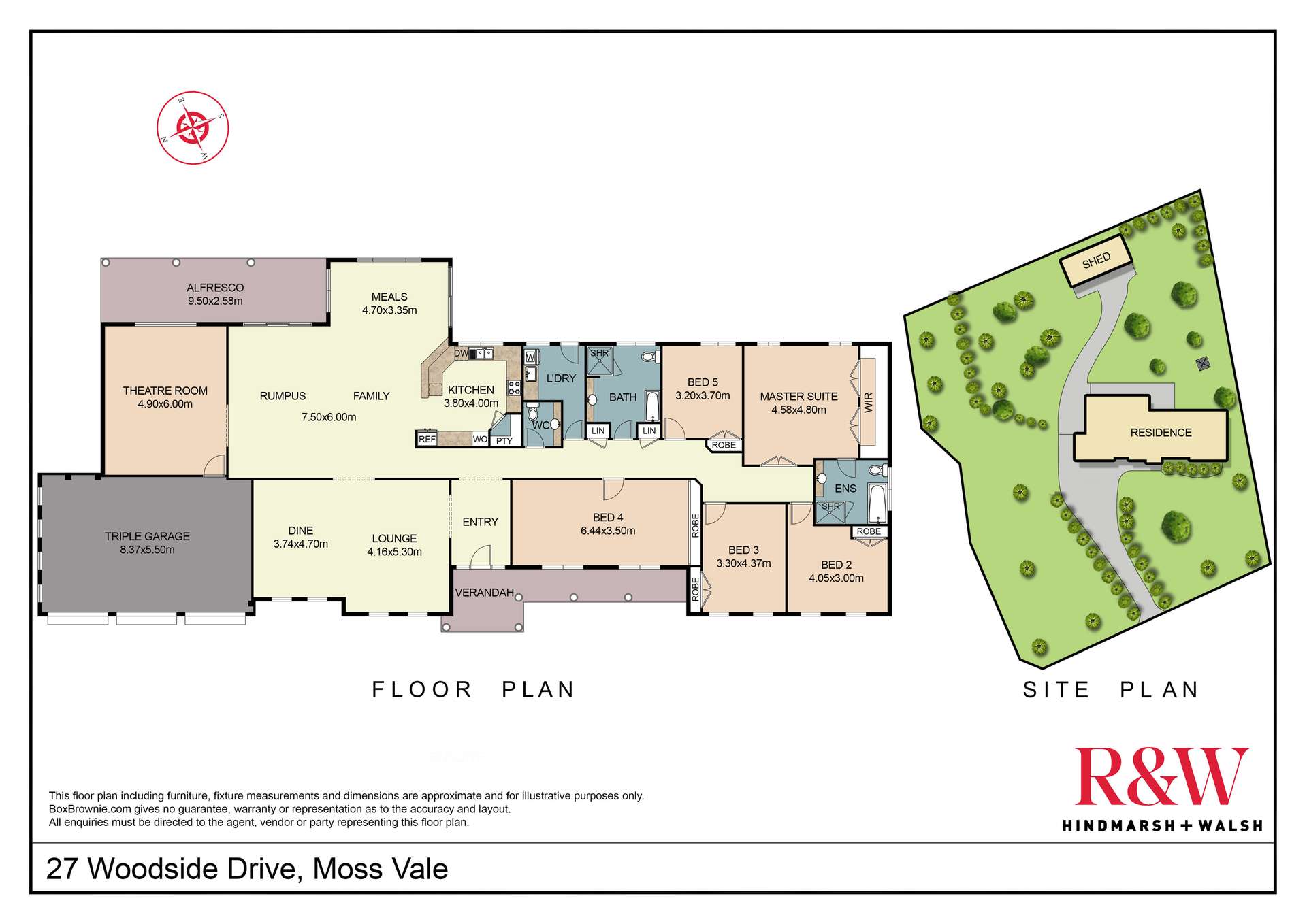 27 Woodside Drive, Moss Vale For Sale by Farmbuy.com - floorplan 1