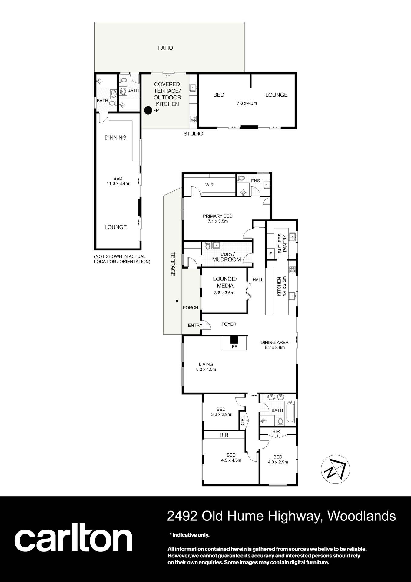 2492 Old Hume Highway Highway, Woodlands For Sale by Farmbuy.com - floorplan 1