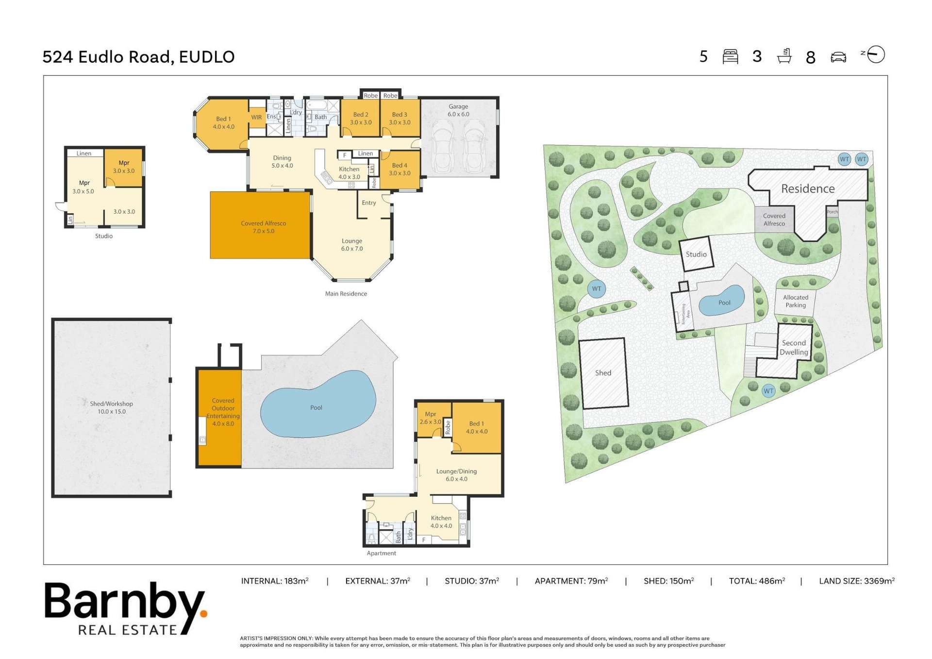 524 Eudlo Road, Eudlo For Sale by Farmbuy.com - floorplan 1