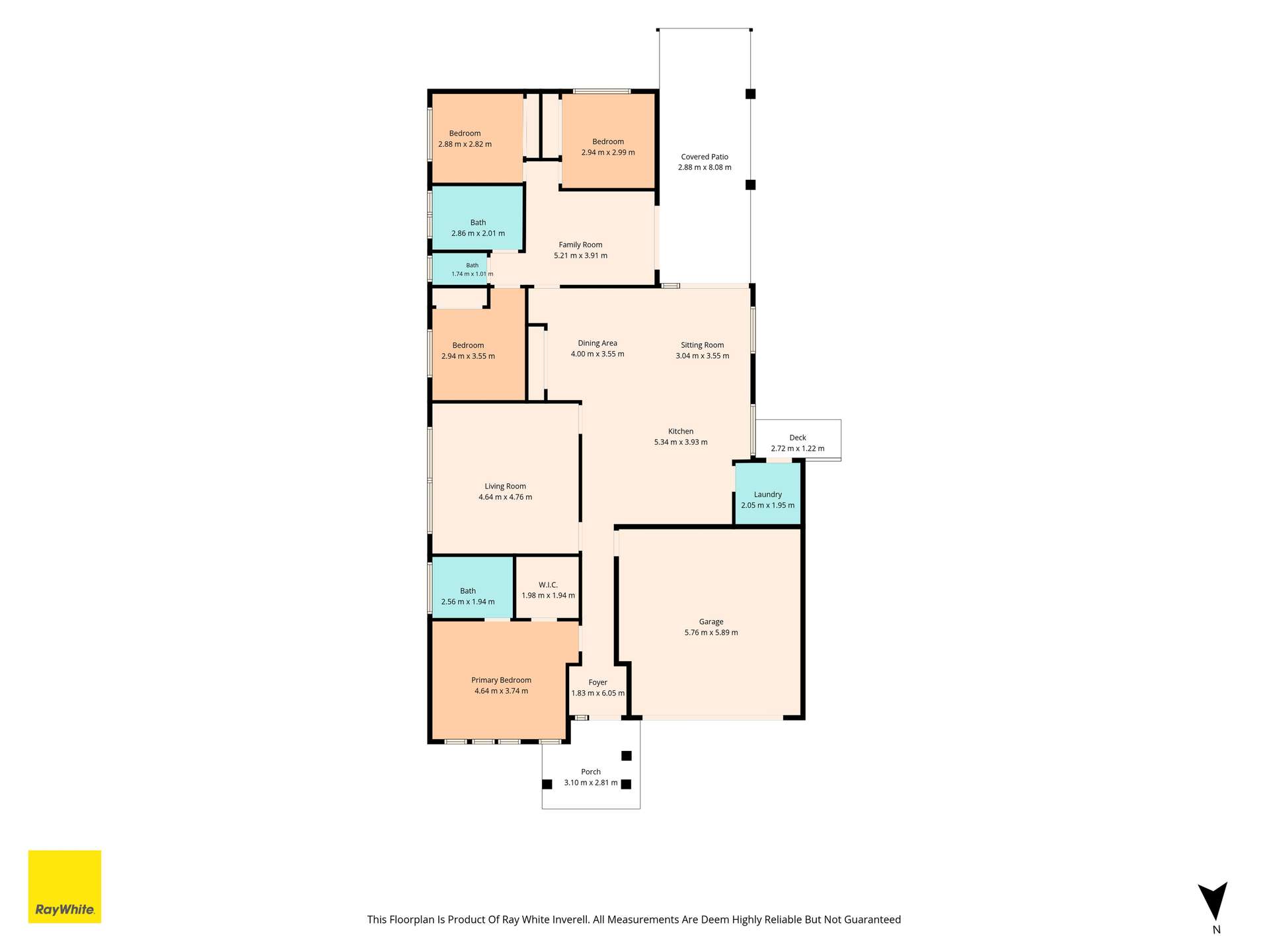4 Talbragar Close, Inverell For Sale by Farmbuy.com - floorplan 1