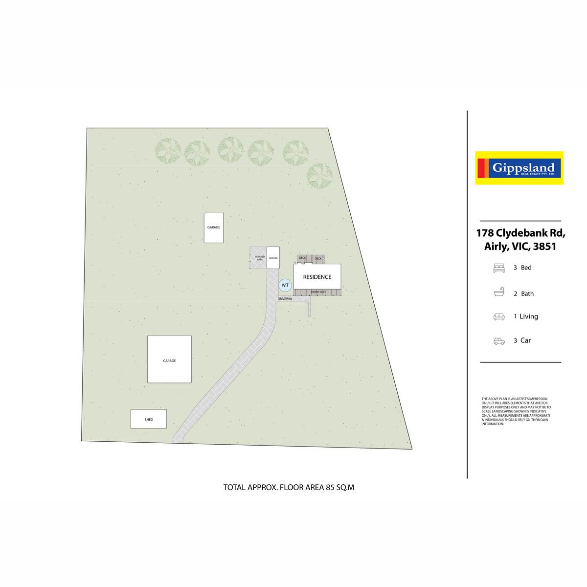 178 Clydebank Road, Airly For Sale by Farmbuy.com - floorplan 2