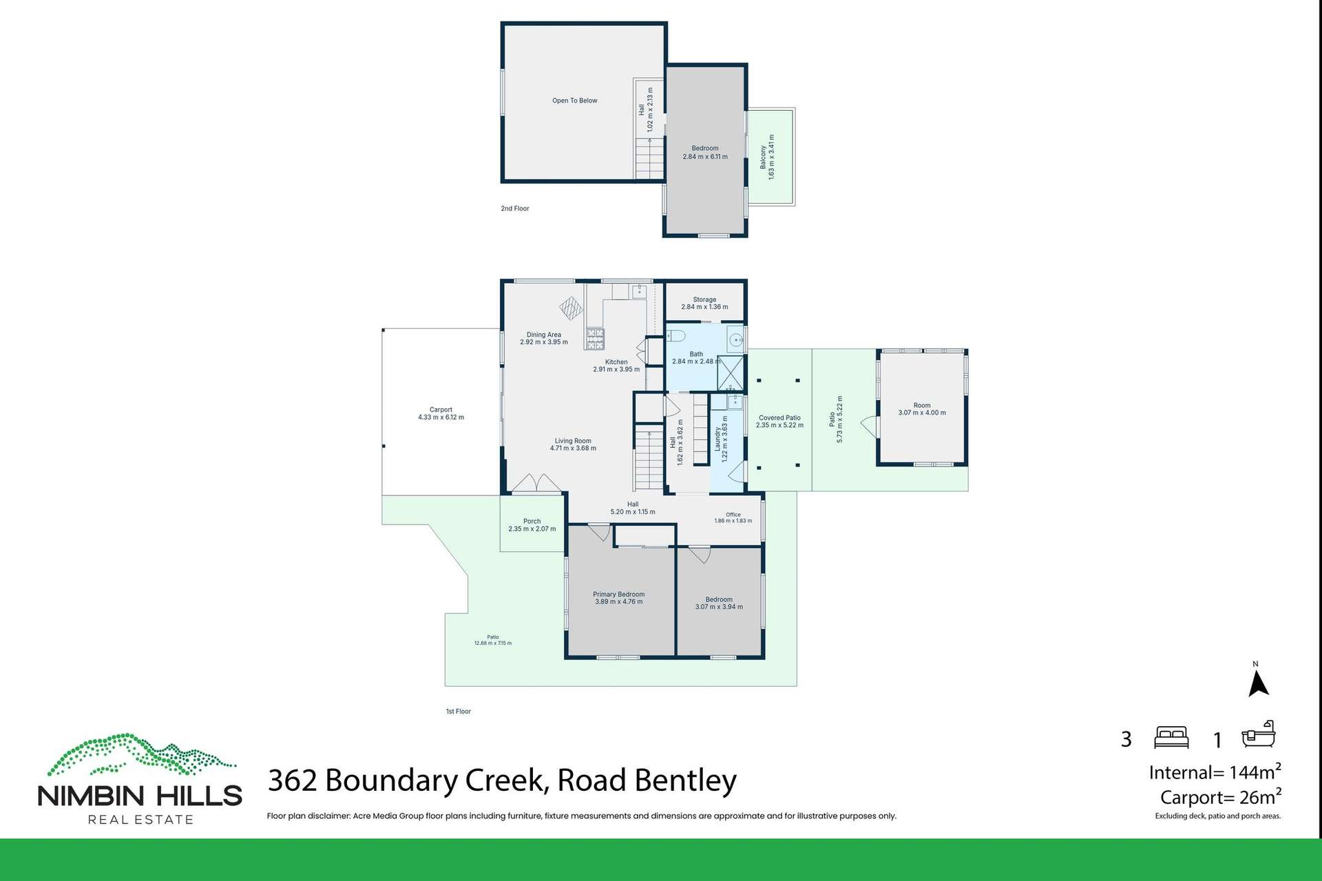 362 Boundary Creek Road, Bentley For Sale by Farmbuy.com - floorplan 1