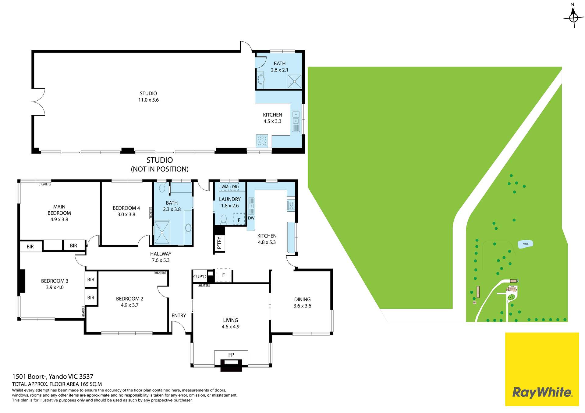 1501 Boort-Yando Road, Yando For Sale by Farmbuy.com - floorplan 1