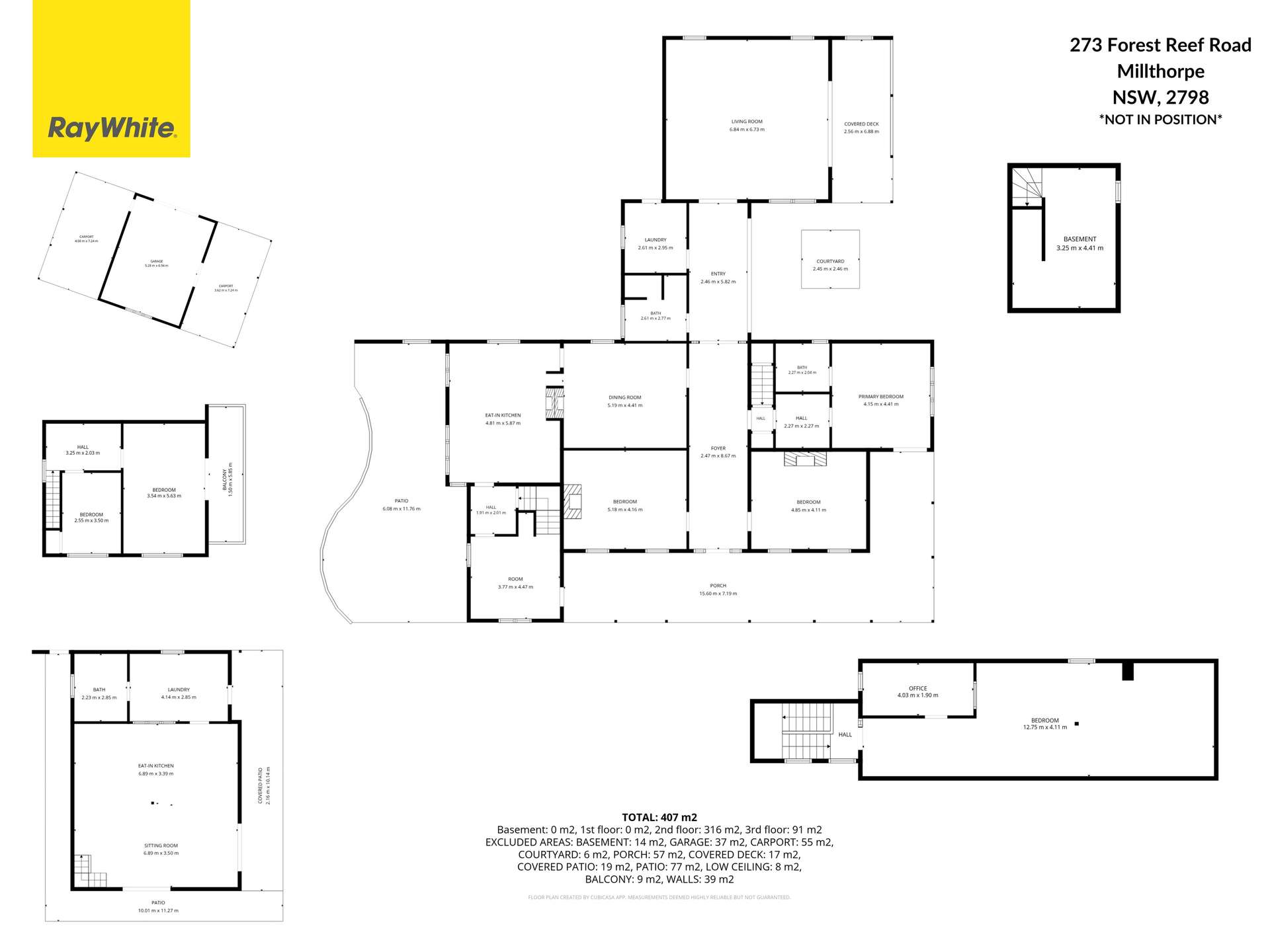 'Grove Farm' 273 Forest Reefs Road, Millthorpe Auction by Farmbuy.com - floorplan 1