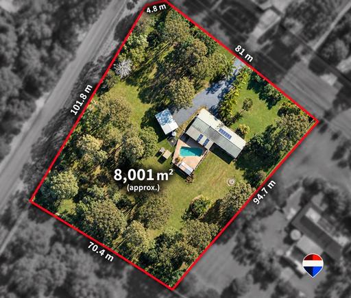 Farm For Sale - QLD - Caboolture - 4510 - *****8001 sqm of Lush Flat Land - Large Family Home - Pool & Space for the Horses!***** 