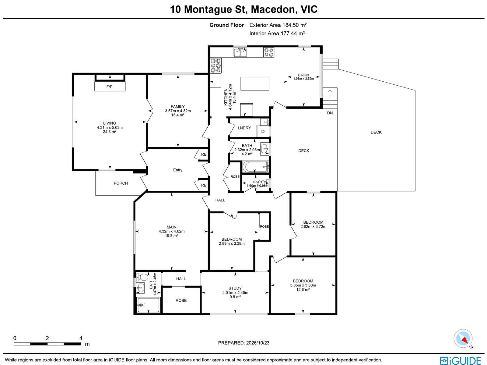 10 Montague Street, Macedon For Sale by Farmbuy.com - floorplan 1