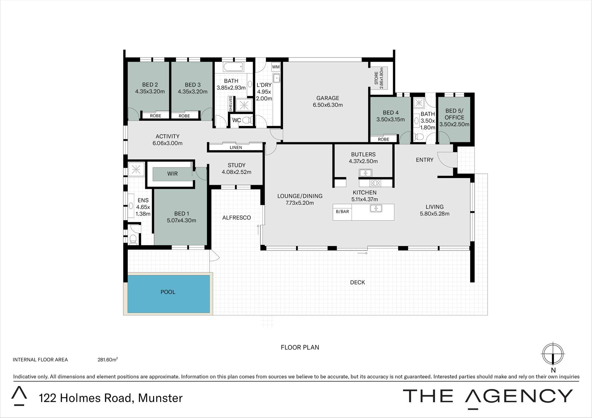 122 Holmes Road, Munster For Sale by Farmbuy.com - floorplan 1