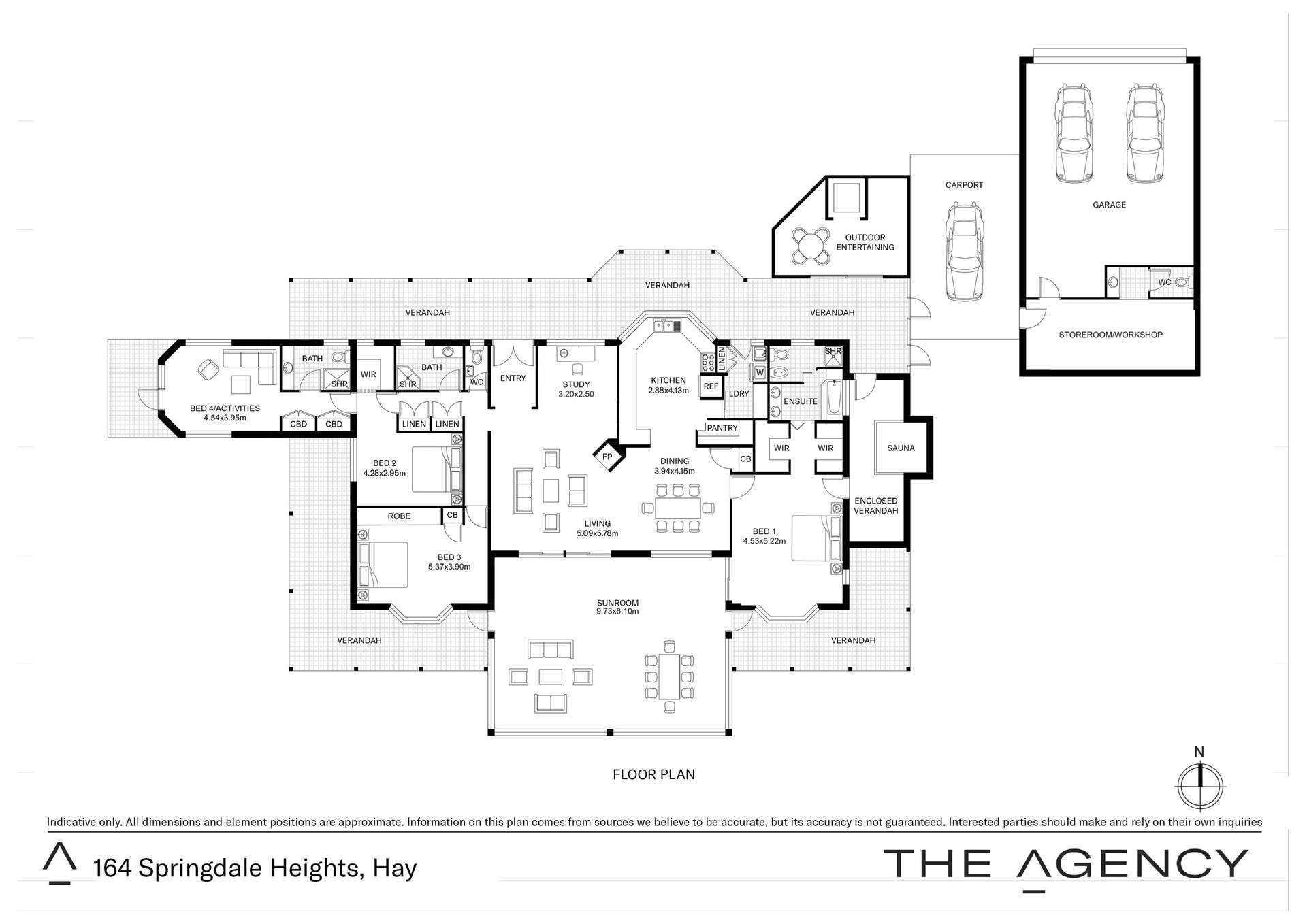 164 Springdale Heights, Hay For Sale by Farmbuy.com - floorplan 1