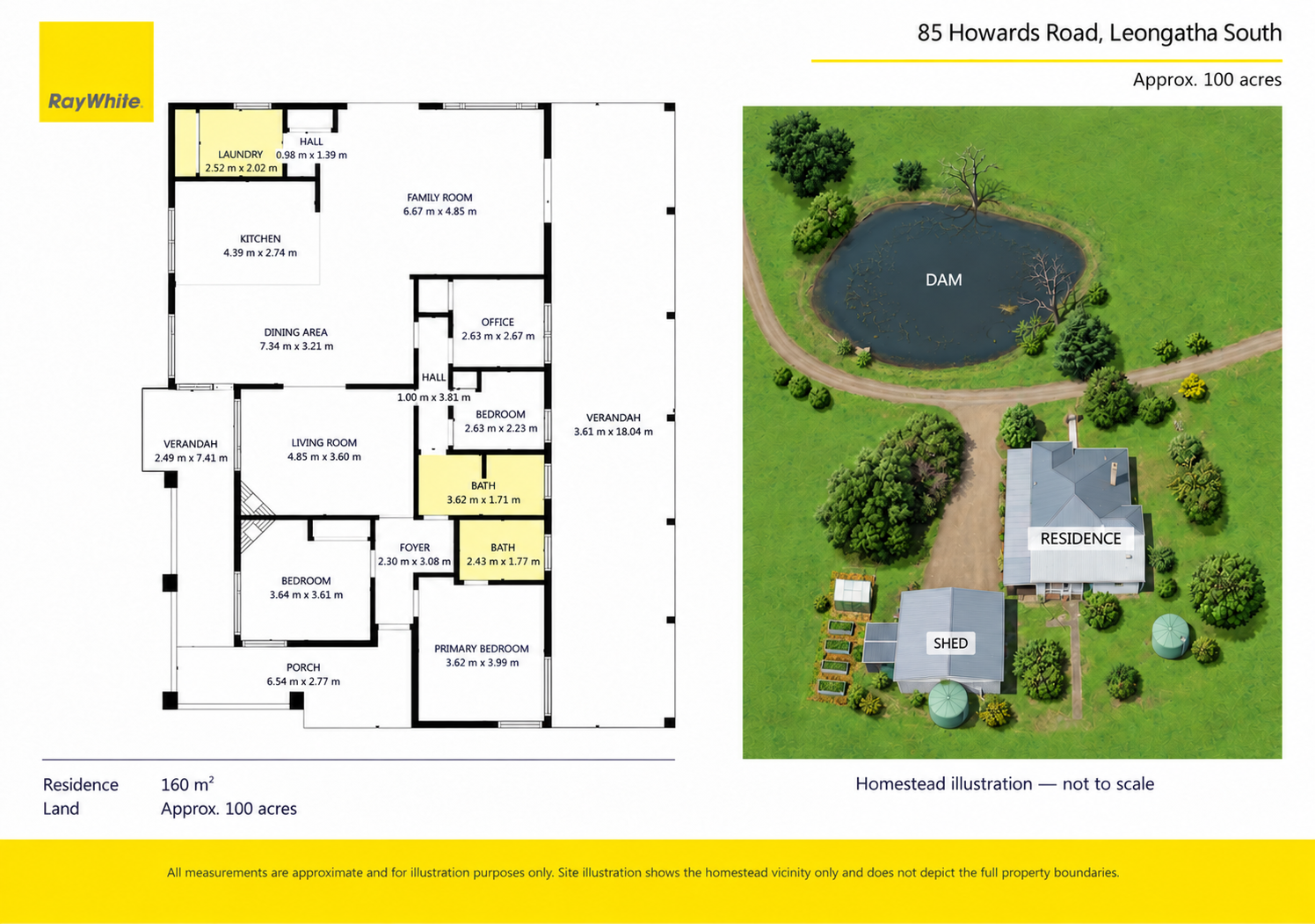 85 Howards Road, Leongatha South For Sale by Farmbuy.com - floorplan 1
