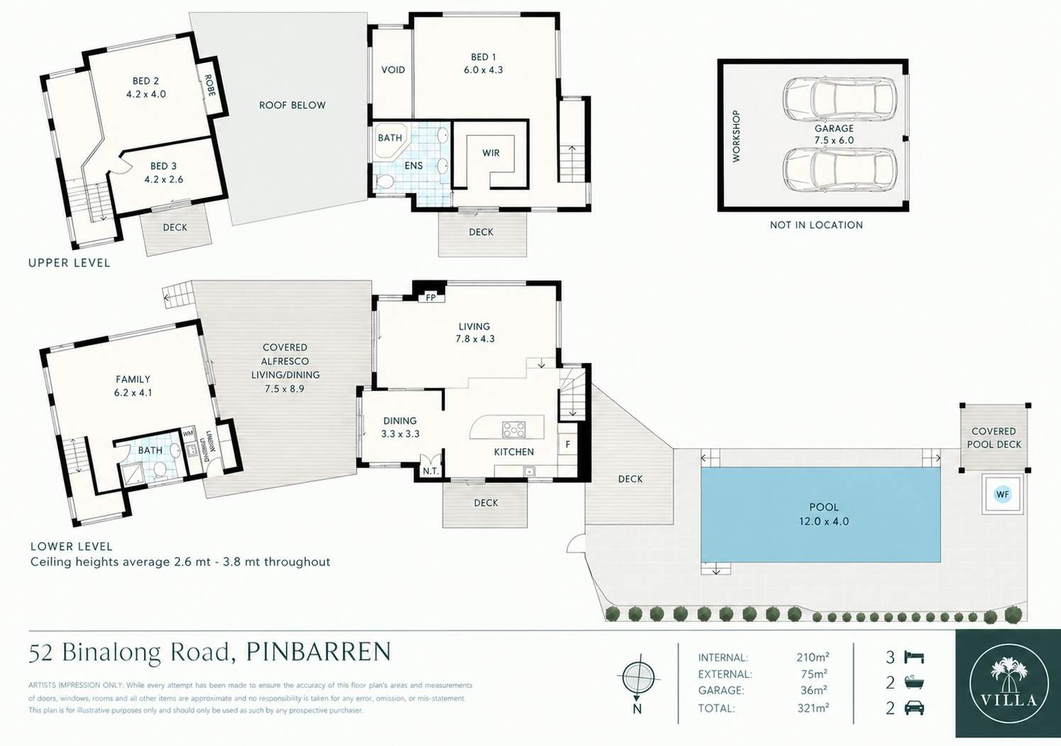 52 Binalong Road, Pinbarren For Sale by Farmbuy.com - floorplan 1