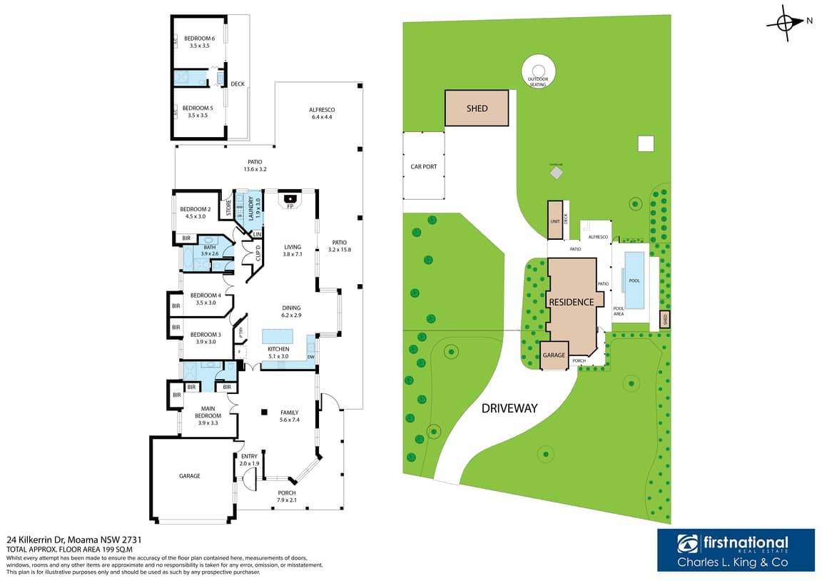 24 Kilkerrin Drive, Moama For Sale by Farmbuy.com - floorplan 2
