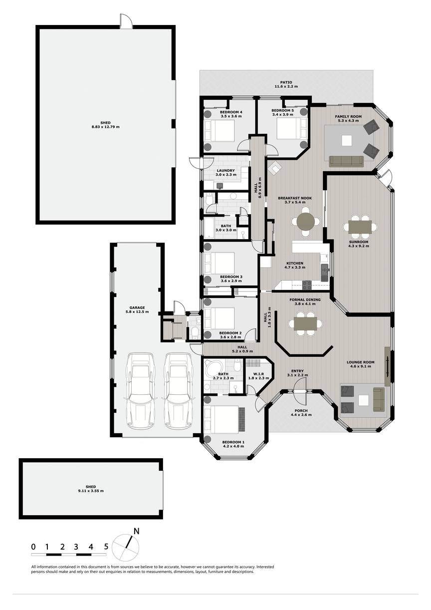 10 Lawrence Avenue, Tamworth For Sale by Farmbuy.com - floorplan 2