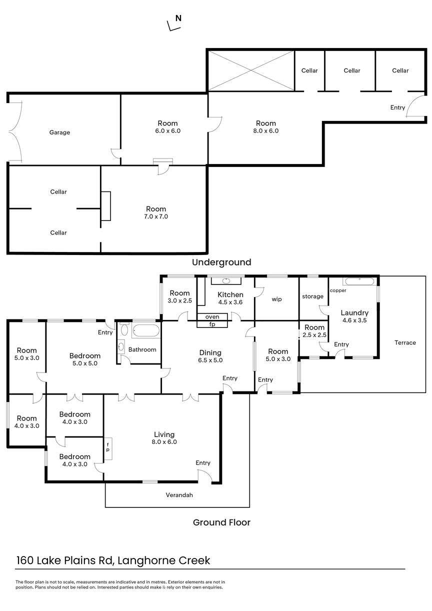 160 Lake Plains Road, Langhorne Creek For Sale by Farmbuy.com - floorplan 1