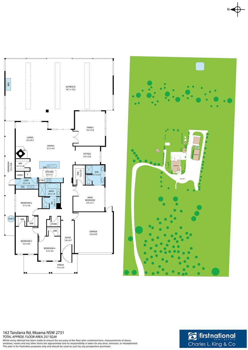 162 Tandarra Road, Moama For Sale by Farmbuy.com - floorplan 1