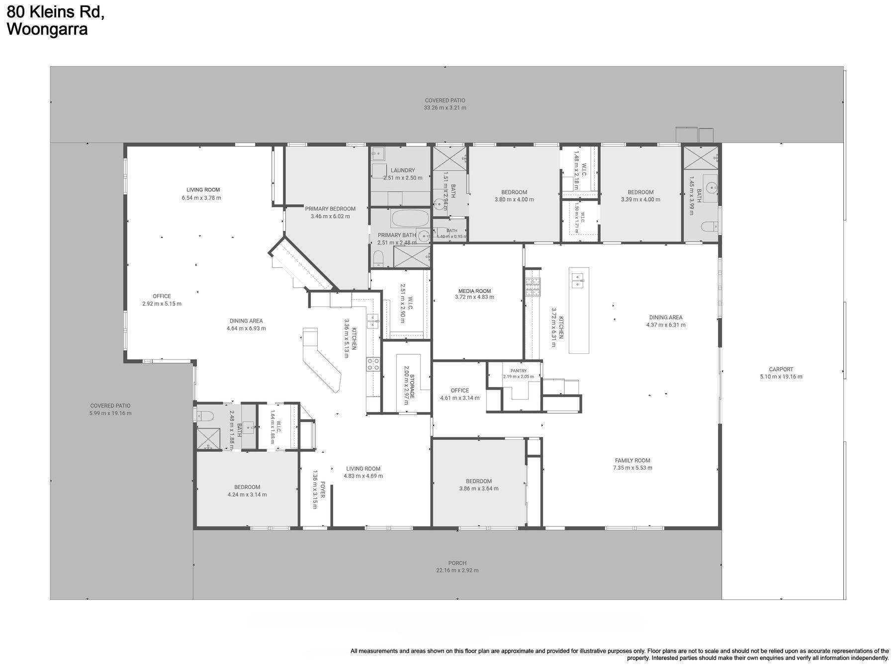 80 Kleins Road, Woongarra For Sale by Farmbuy.com - floorplan 1