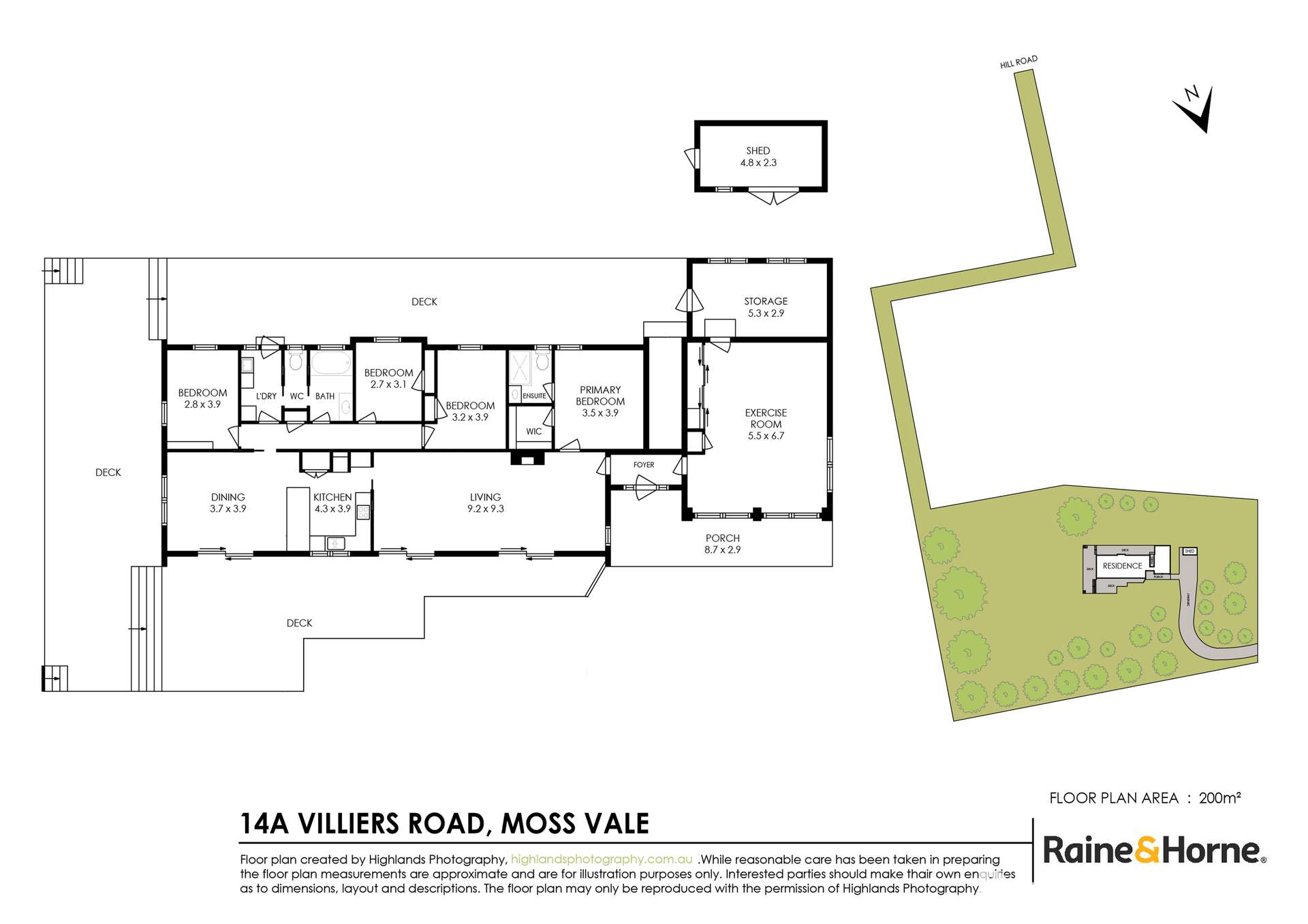 14A Villiers Road, Moss Vale Auction by Farmbuy.com - floorplan 1