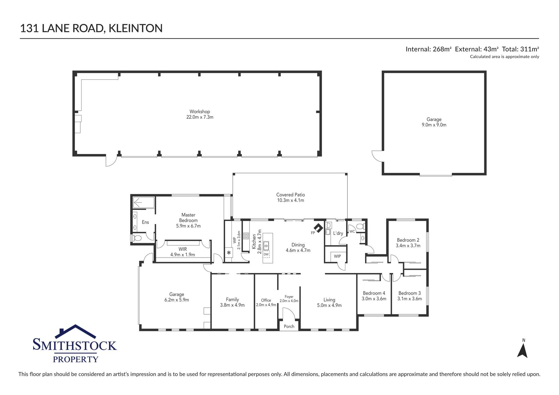 131 Lane Road, Kleinton For Sale by Farmbuy.com - floorplan 1