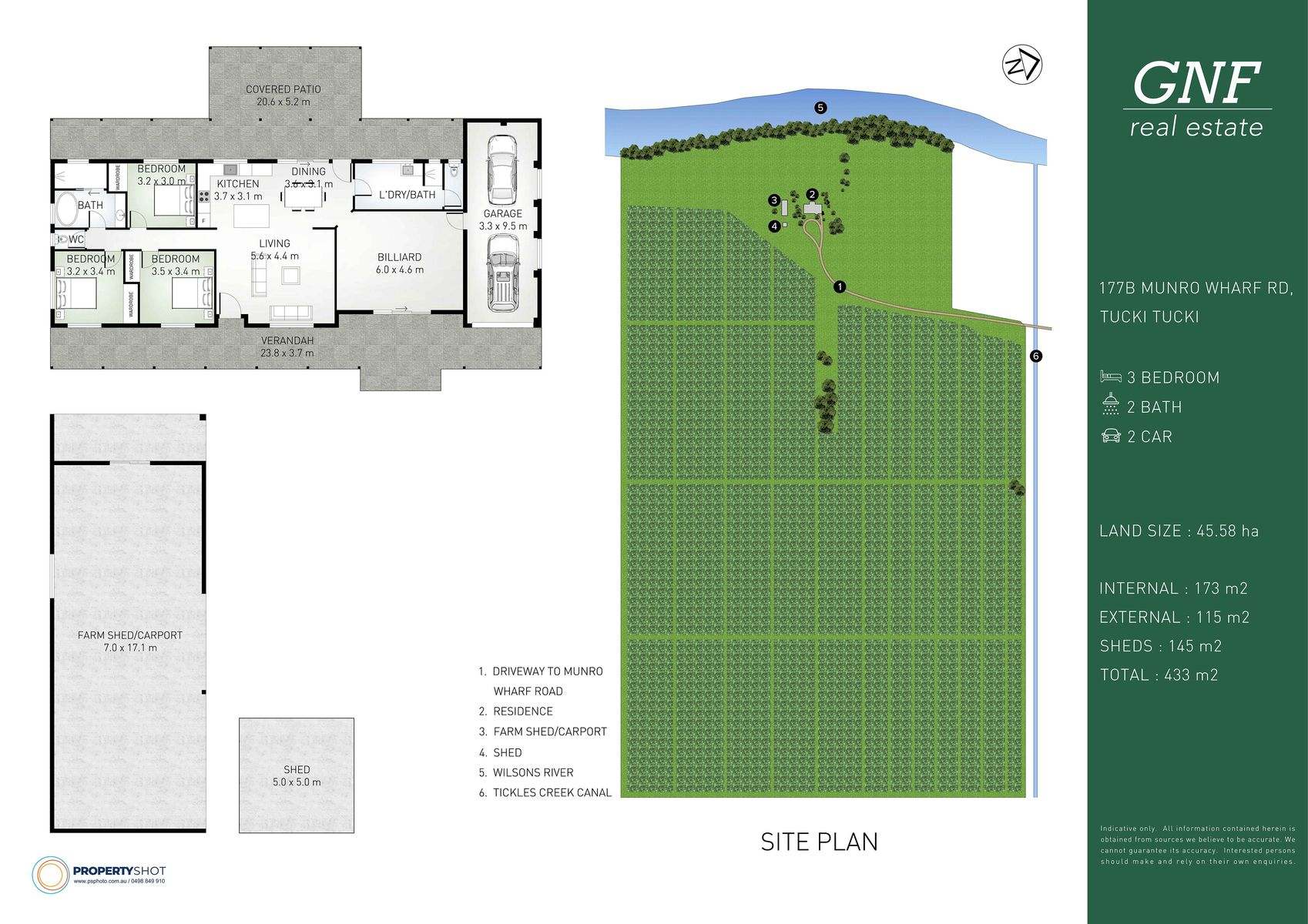 177B Munro Wharf Road, Tucki Tucki For Sale by Farmbuy.com - floorplan 1